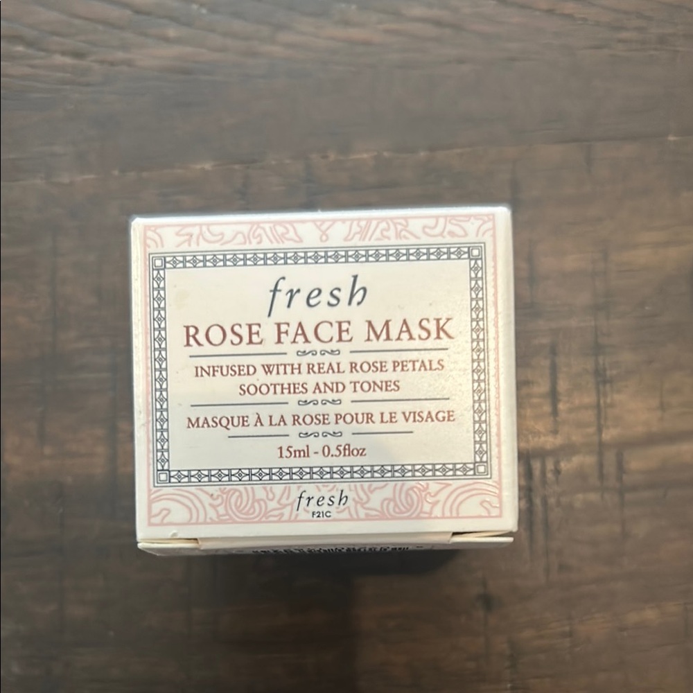 Fresh Rose Face Mask - Cream